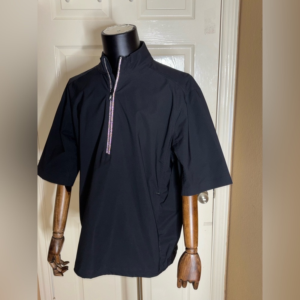 Polo Ralph Lauren Mens Golf Windbreaker Jacket Short Sleeve Sport Sz L​​ - Picture 2 of 9